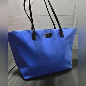 Kate Spade Blue Blake Avenue Margareta Tote Bag Nylon